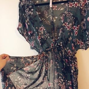 NWOT Target Maxi Dress/ Beach Cover